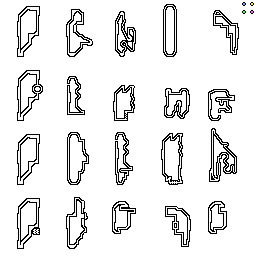 F-Zero - Track Minimaps