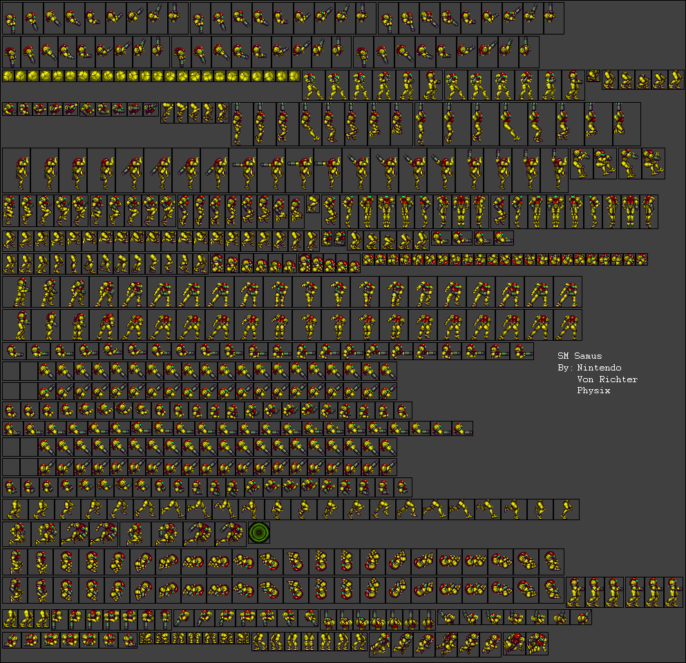 Samus (Super Metroid-Style, Expanded)