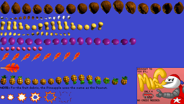 Donkey Kong 64 - Ammo (Projectiles)