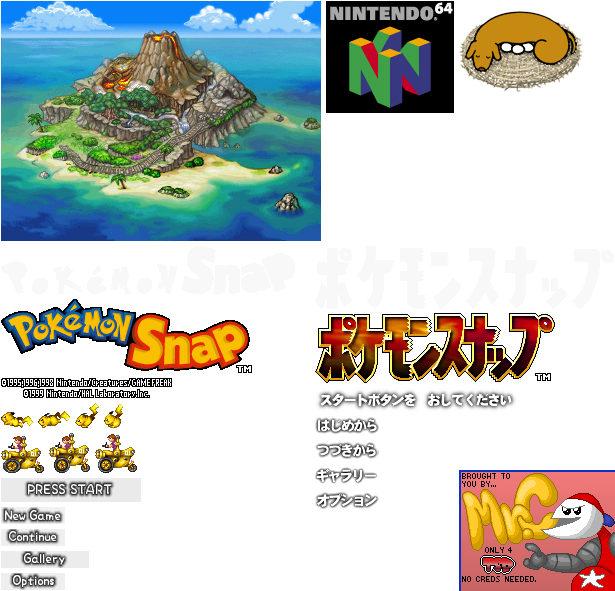 Pokémon Snap - Title Screen