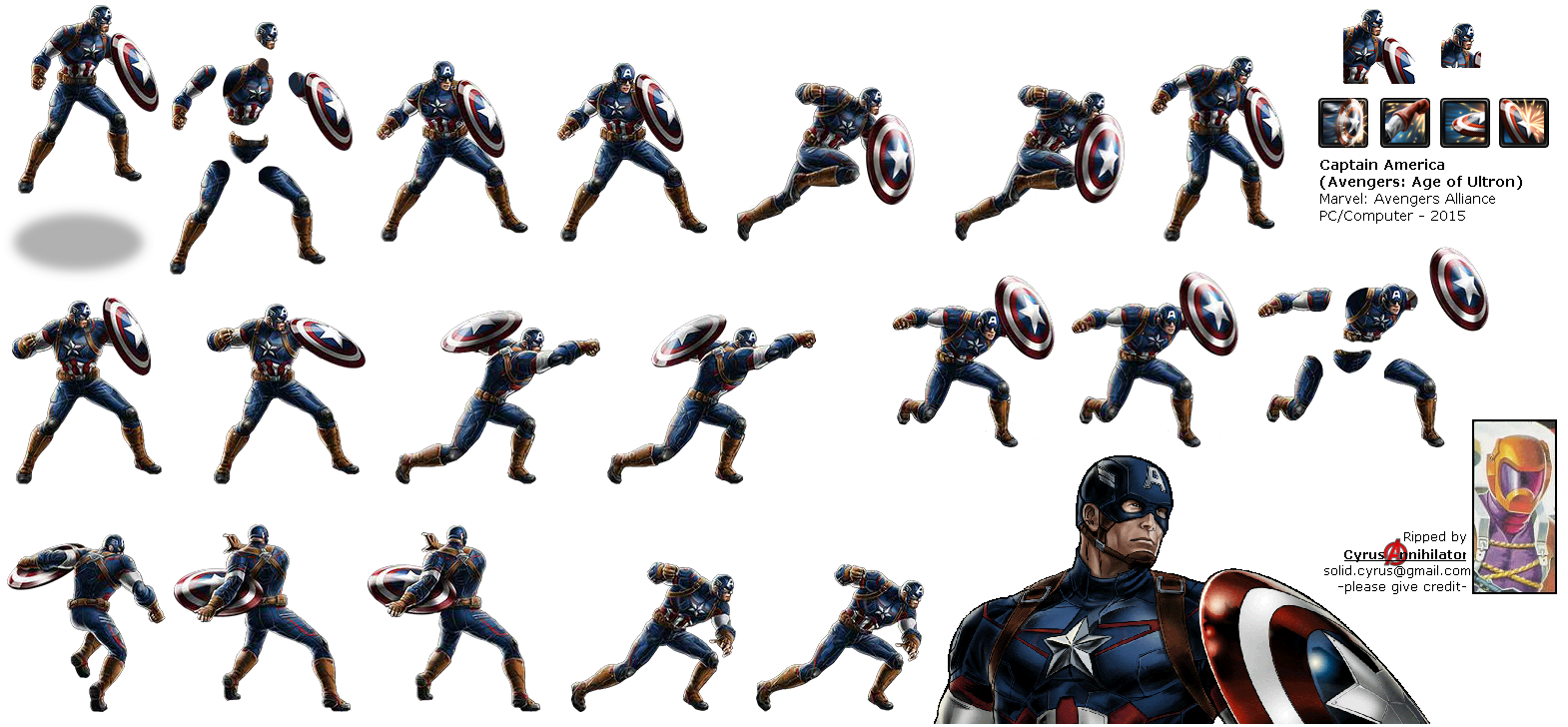 Marvel: Avengers Alliance - Captain America (Avengers: Age of Ultron)