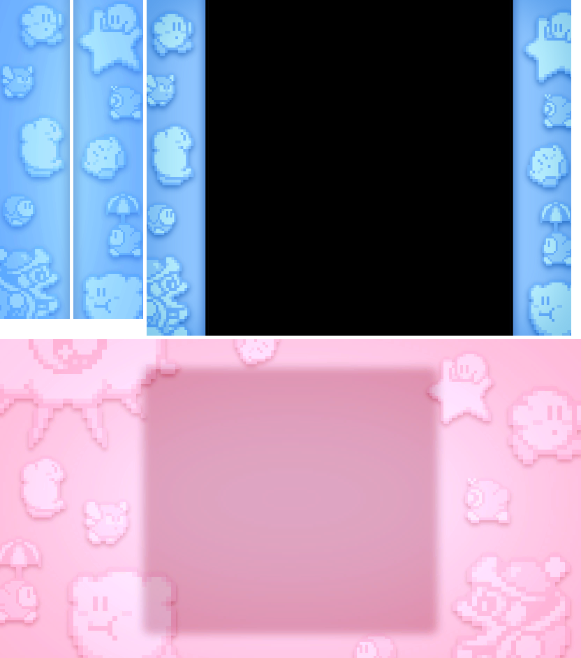 Kirby's Dream Collection - Classic Games Border