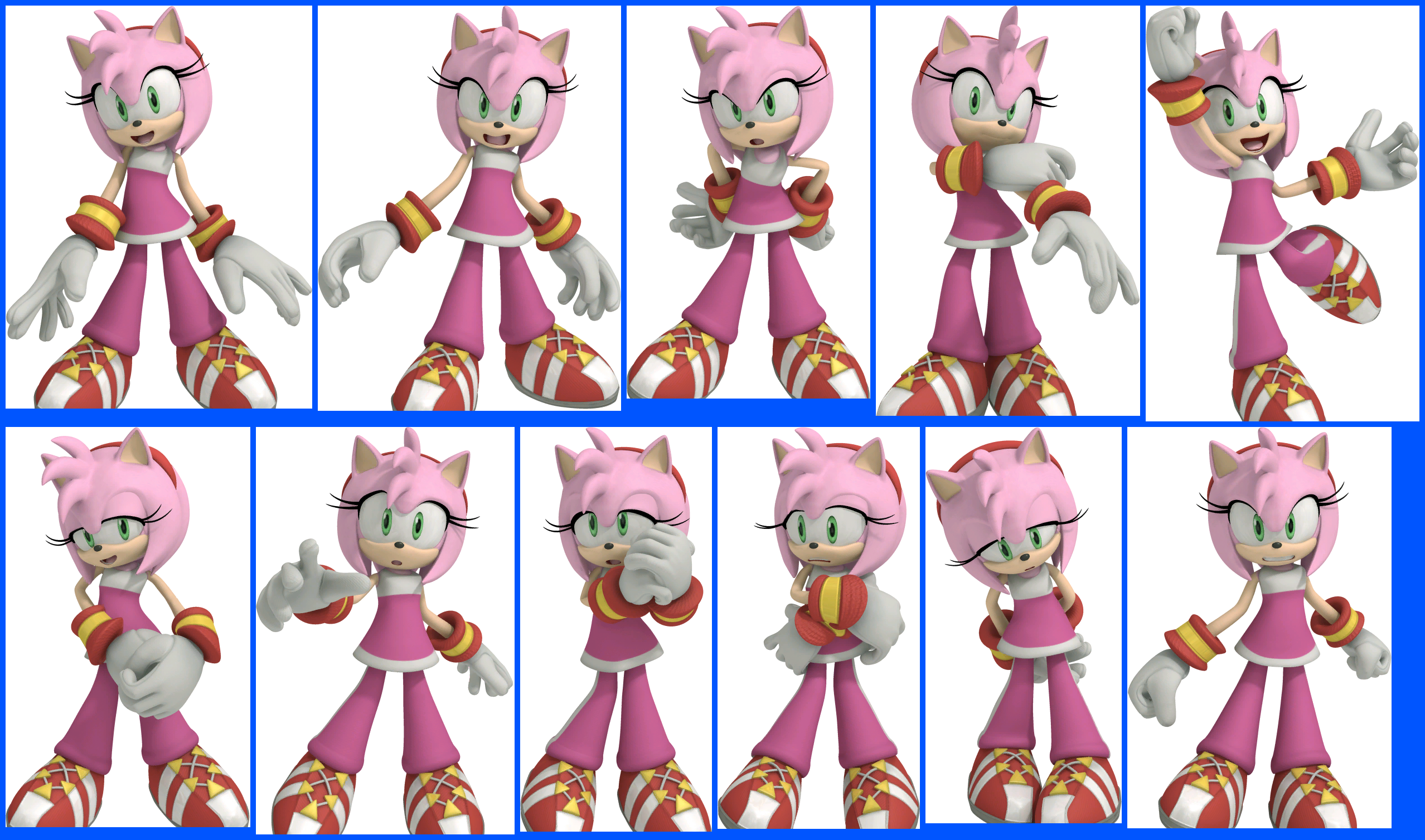 Xbox 360 - Sonic the Hedgehog (2006) - Amy - The Models Resource