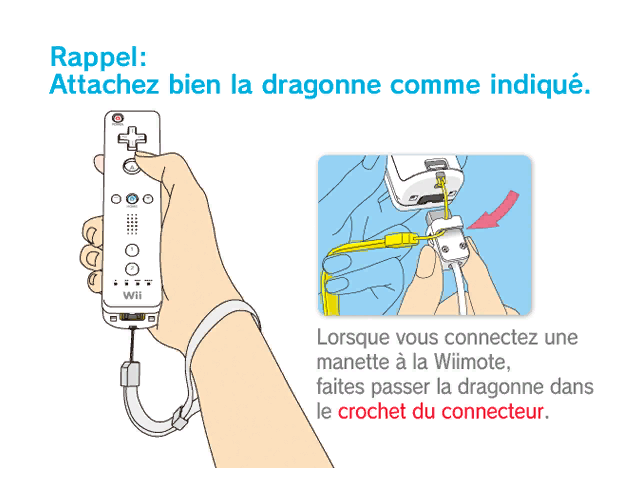 Wii Menu - Wrist Strap Reminder (PAL and NTSC-U French Version) v1