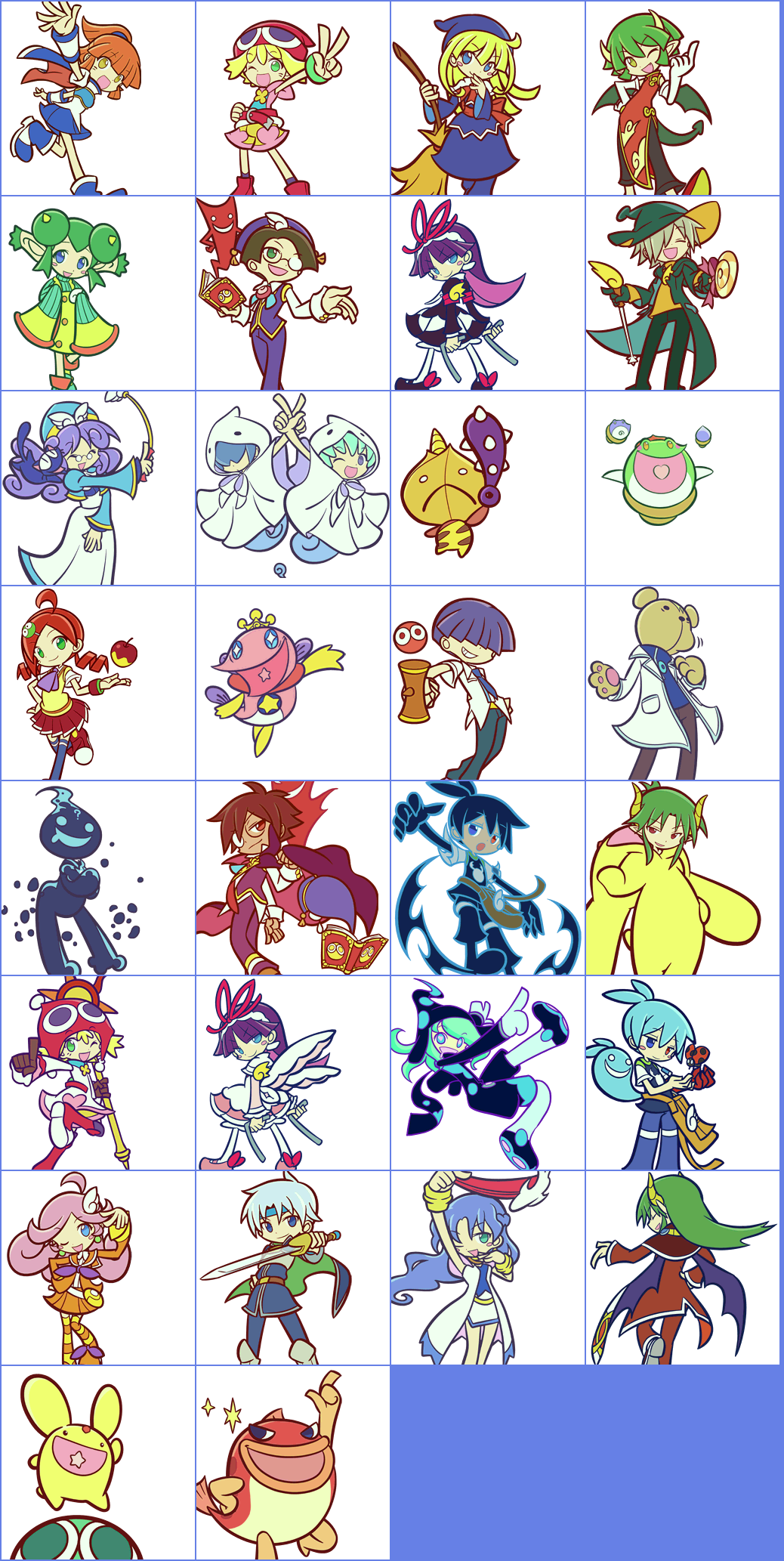 Puyo Puyo!! 20th Anniversary (JPN) - Portraits