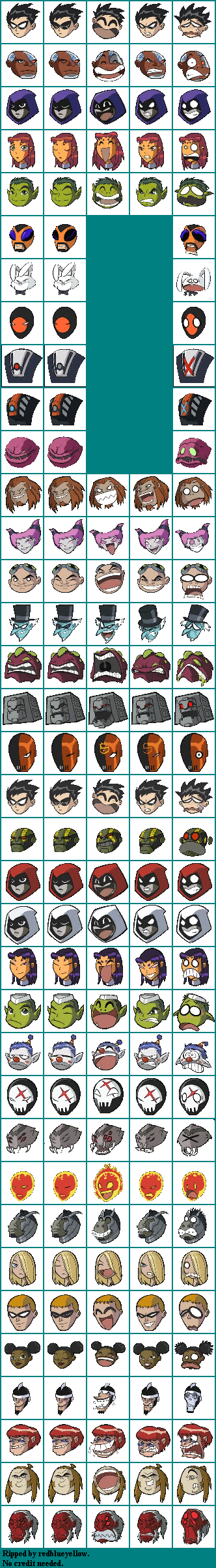 Teen Titans - Character Icons