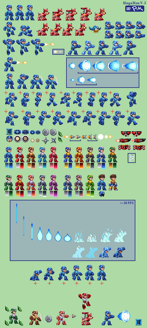 Mega Man Customs - Mega Man