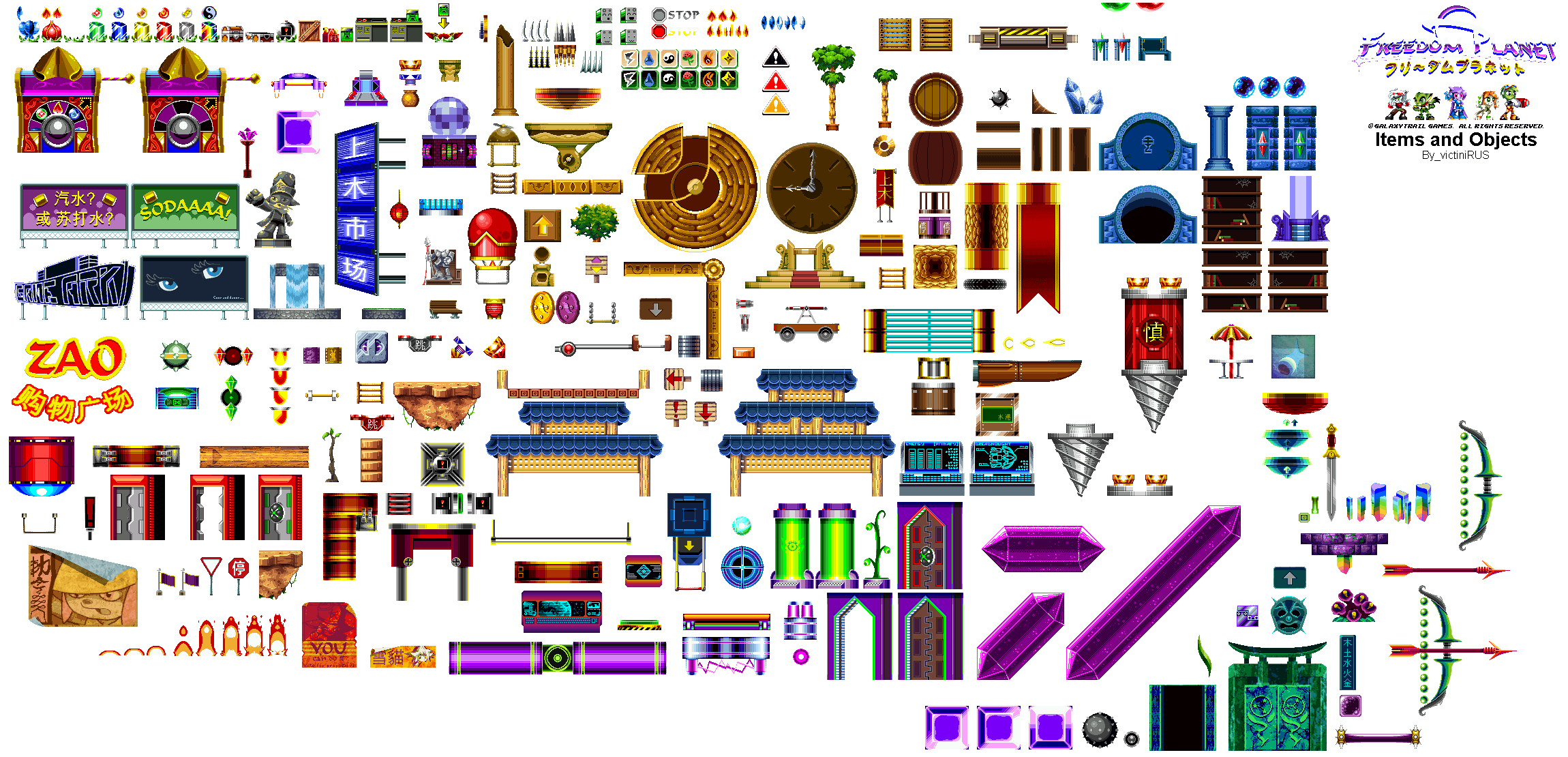 Items and Objects