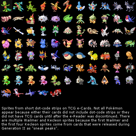 Generation III TCG Sprites