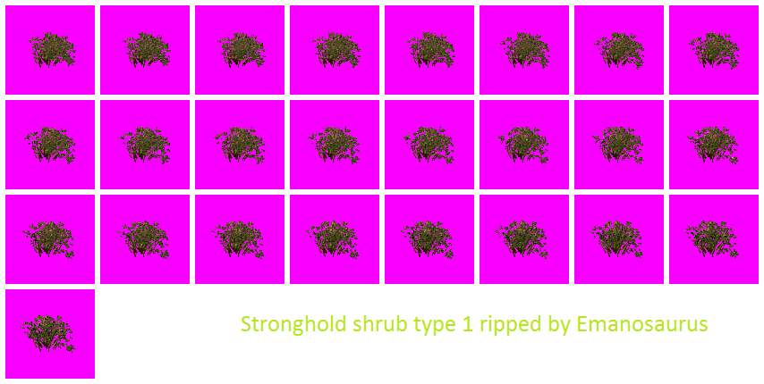 Stronghold - Shrub Type 1