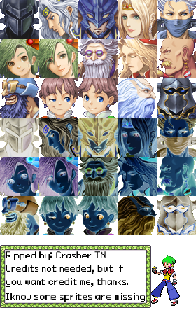 Final Fantasy 4: The Complete Collection - Portraits