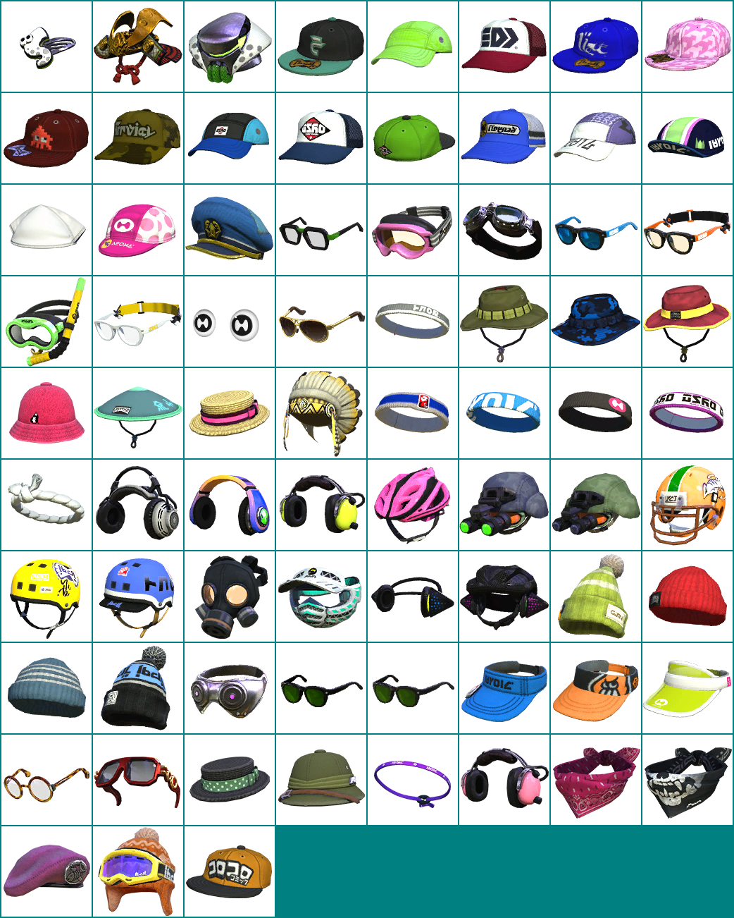 Headgear Icons