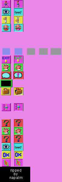 Leisure Suit Larry in the Land of the Lounge Lizards (VGA) - Miscellaneous Icons