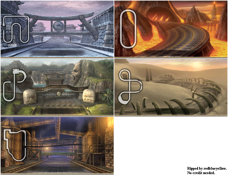 Mortal Kombat: Armageddon - Track Select