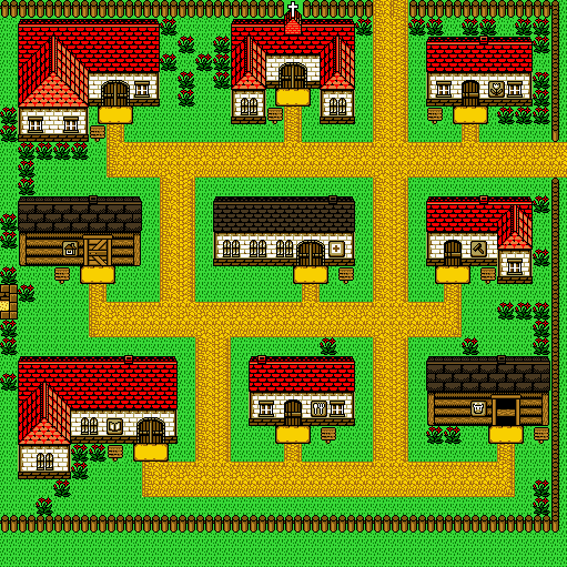 Harvest Moon GBC 2 - Village (Spring)