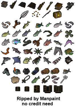 RuneScape 3 - Fishing Items
