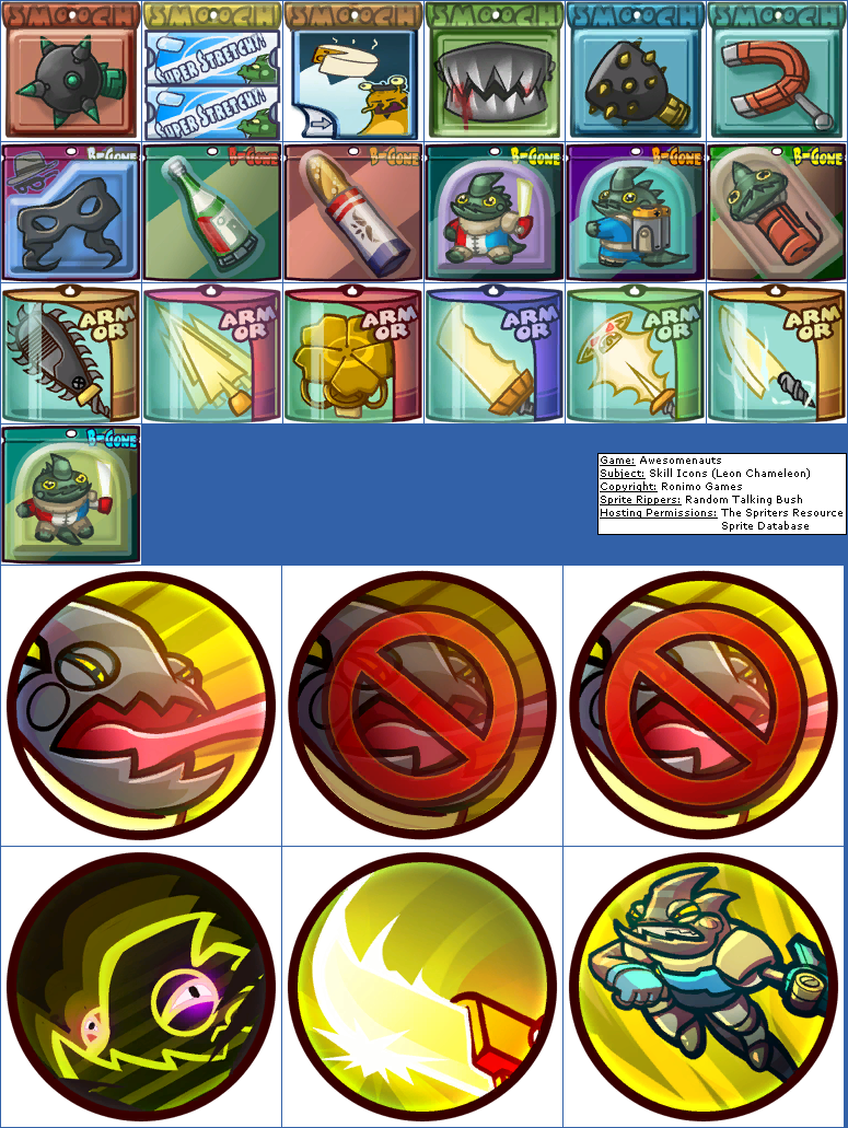 Skill Icons (Leon Chameleon)