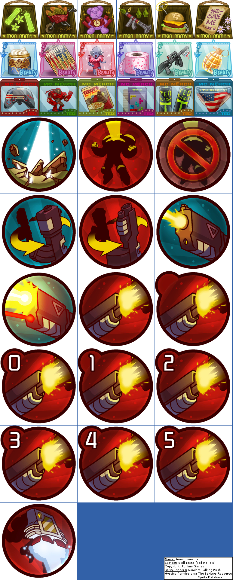 Skill Icons (Ted McPain)