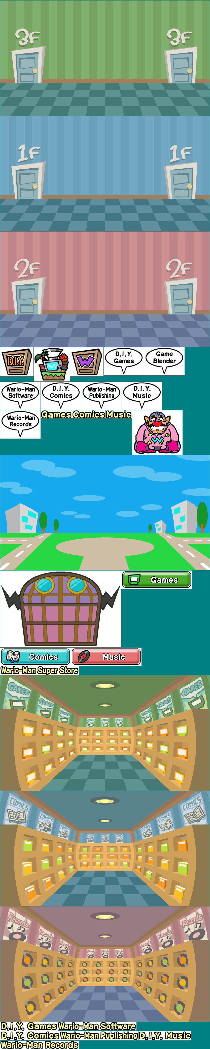 WarioWare: D.I.Y. Showcase - Wario-Man Super Store