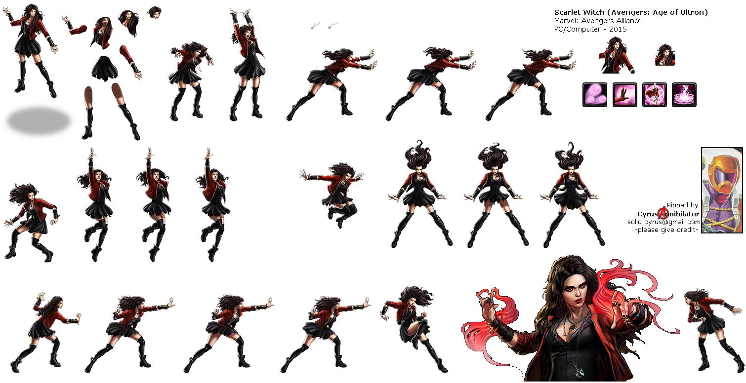 Marvel: Avengers Alliance - Scarlet Witch (Avengers: Age of Ultron)