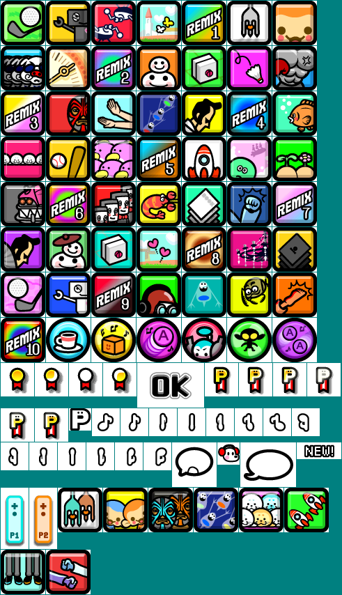 Main Menu Icons