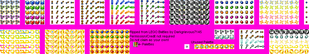 LEGO Battles - Projectiles