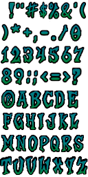 Crash Twinsanity - Font (Demo, Classic Alternate)