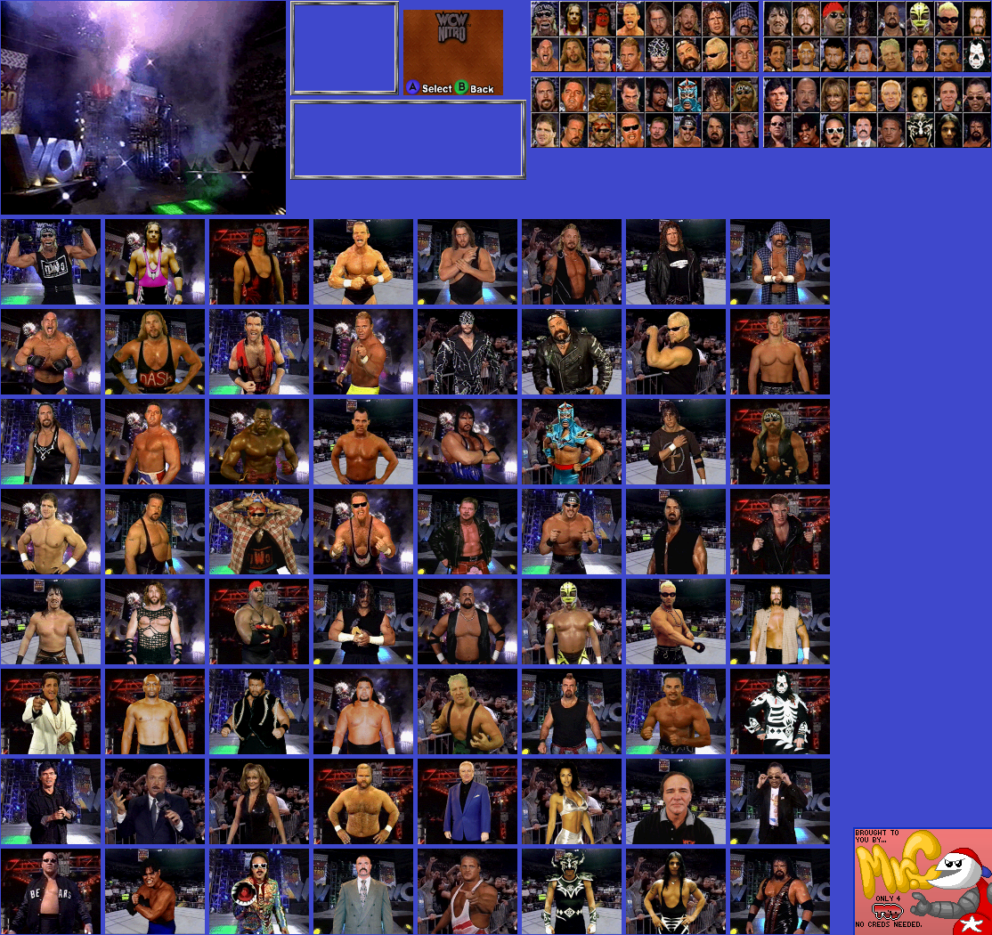 WCW Nitro - Wrestler Select