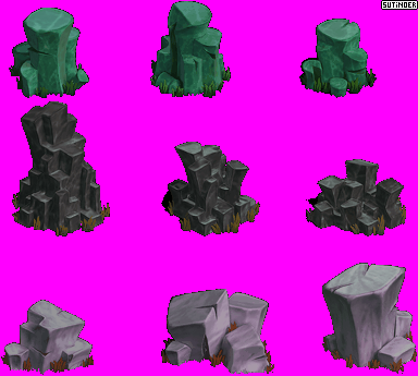 Zombie Island - Marble Stones