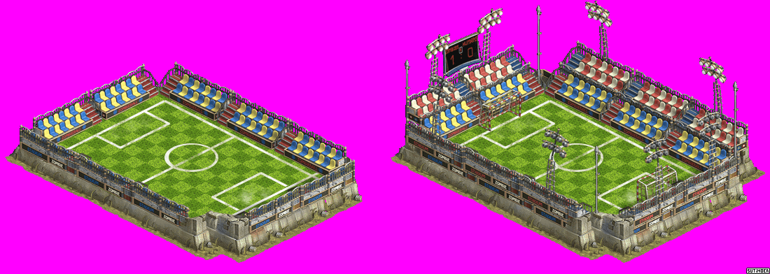 Zombie Island - Socer Stadium