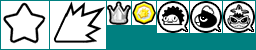 Super Mario Galaxy 2 - Galaxy Map Icons