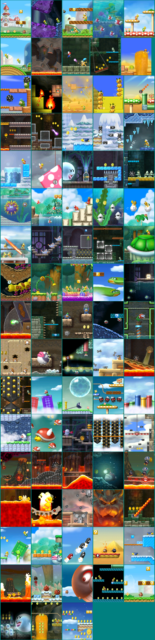 New Super Mario Bros. Wii - Level Previews