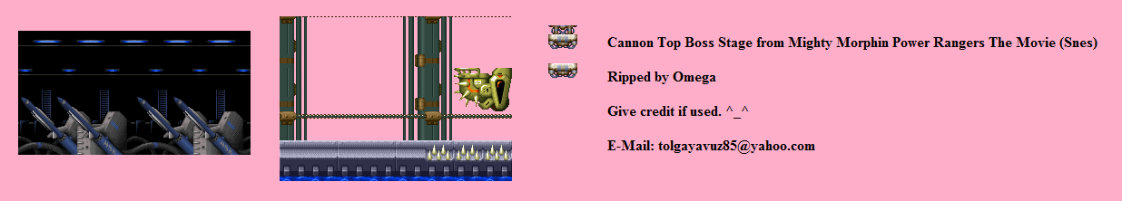 Cannon Top Boss Stage