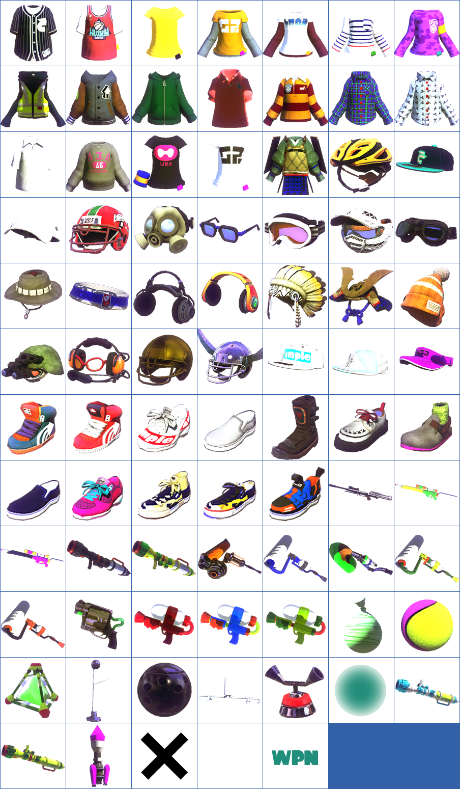 Splatoon - Prototype Icons