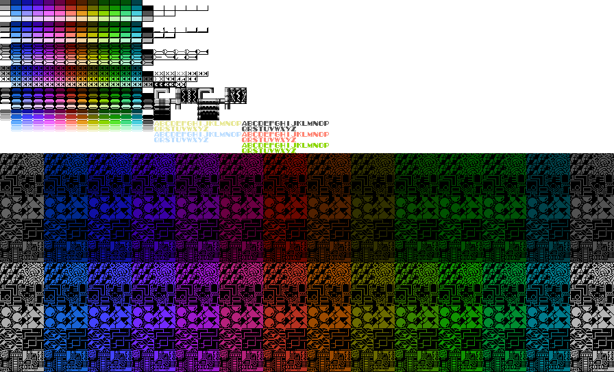 Arkanoid Customs - Blocks, Backgrounds, & Items (NES, Expanded)