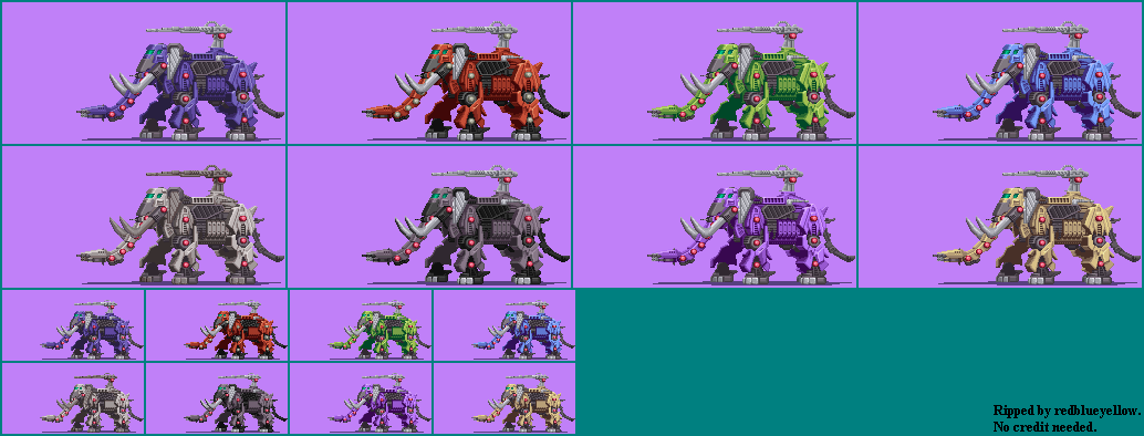 Zoids Saga DS: Legend of Arcadia - Elephander