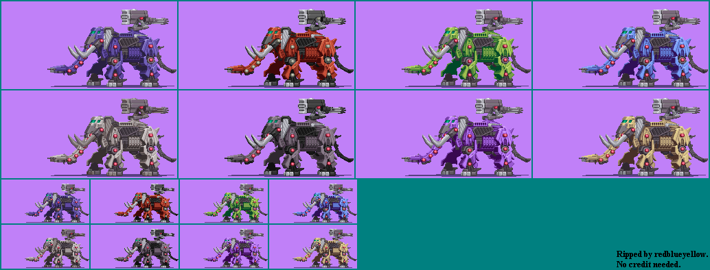 Zoids Saga DS: Legend of Arcadia - Elephander AG