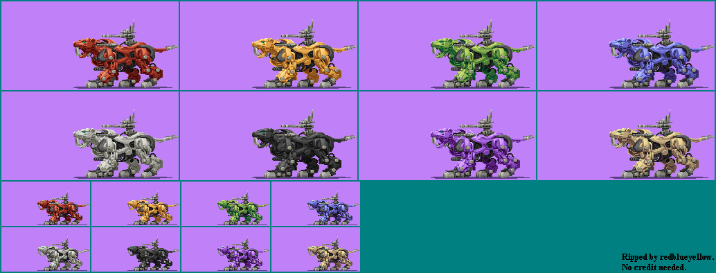 Zoids Saga DS: Legend of Arcadia - Zaber Fang RS