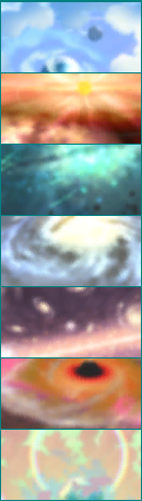 Super Mario Galaxy 2 - Menu Backgrounds