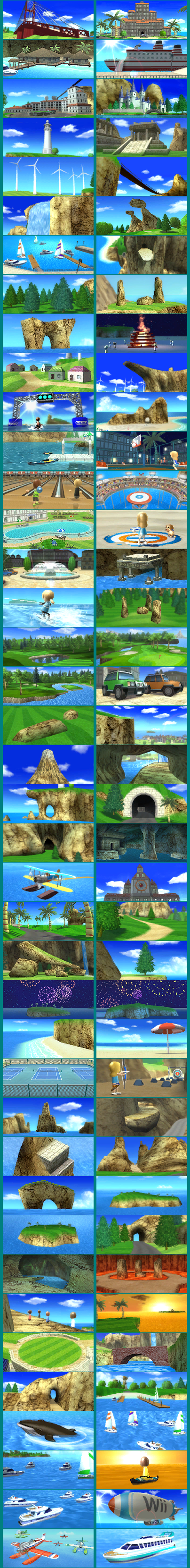 Wii Sports Resort - i Point Location Images