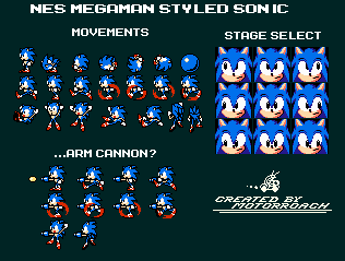 Custom / Edited - Sonic the Hedgehog Customs - Sonic (LooneyDude-Style,  Expanded) - The Spriters Resource