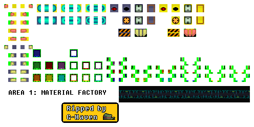 HyperZone - Area 1 - Material Factory (TileSet)