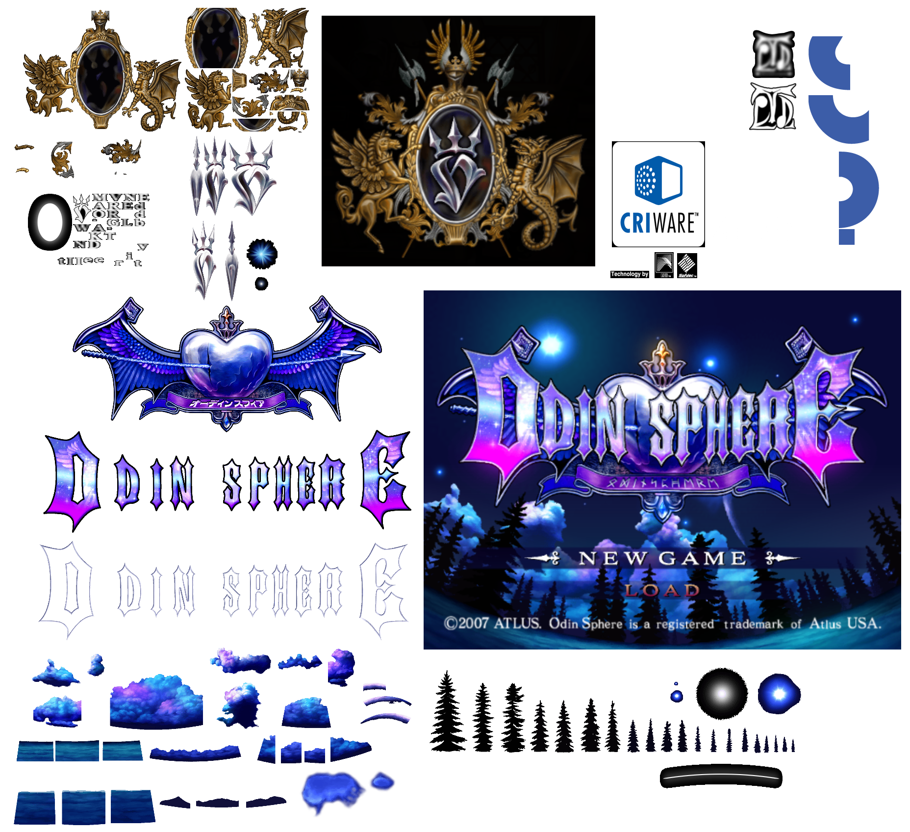 Odin Sphere - Title Screen