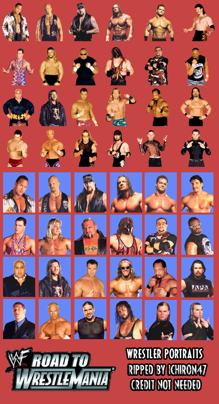 WWF Road to WrestleMania - Portraits