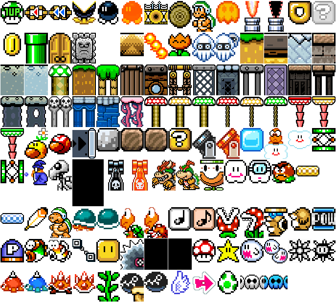 Super Mario Maker - Palette (SMW)