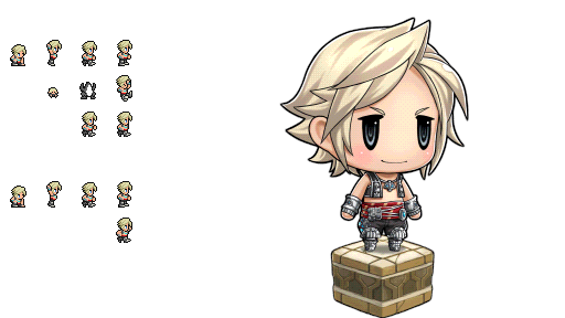 Pictlogica Final Fantasy - Vaan