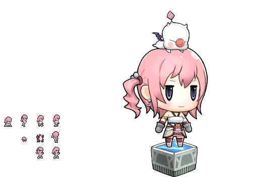 Pictlogica Final Fantasy - Serah Farron