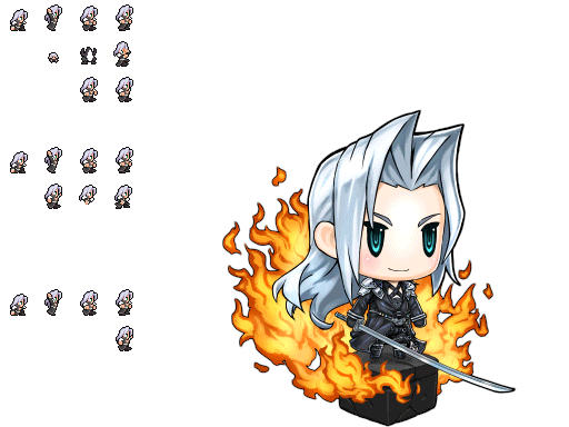 Pictlogica Final Fantasy - Sephiroth