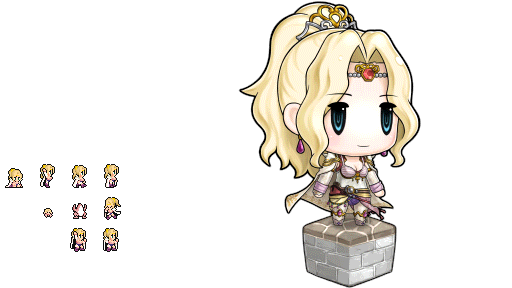 Pictlogica Final Fantasy - Rosa Farrell