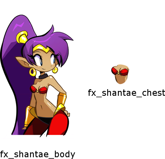 Shantae Portrait (Unused)